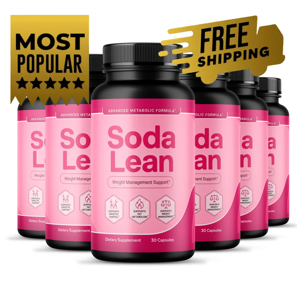 Sodalean  6 Bottle Package - Best Value Weight Loss Formula